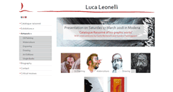 Desktop Screenshot of lucaleonelli.org