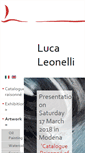 Mobile Screenshot of lucaleonelli.org